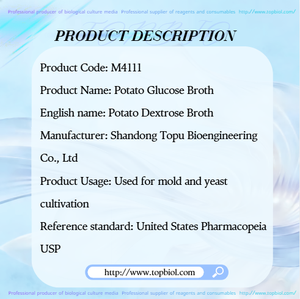 <span class=keywords><strong>Bouillon</strong></span> <span class=keywords><strong>de</strong></span> pomme <span class=keywords><strong>de</strong></span> terre et <span class=keywords><strong>de</strong></span> dextrose utilisé pour la <span class=keywords><strong>culture</strong></span> des moisissures et des levures - Product Image 2