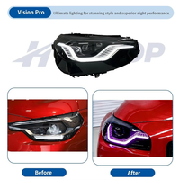 HETOP G42 M2 Scheinwerfer 2022-2026 2er Serie RGB-Farb-Upgrade DRL Ikon Style LED Auto-Scheinwerfer Plug-and-Play Zubehör für BMW