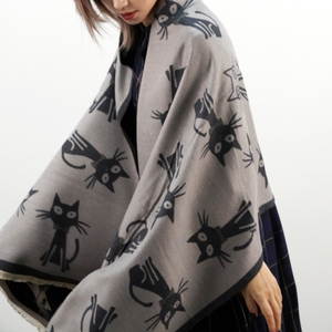 Accesorios Cálidos de Invierno para Mujer, Manta Suave de Imitación de Cachemira Turca, Chal de Mezcla de Viscosa, Bufandas Tejidas con Borlas para Mujer 2026 - Product Image 1