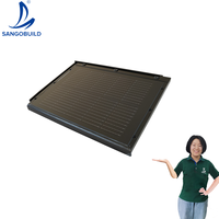 Tuiles solaires photovoltaïques monocristallines en silicium PERC à double vitrage 87W, panneaux solaires BIPV de haute qualité, efficacité 18,4%