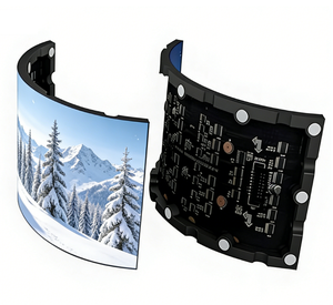 Instalaciones Creativas para Interiores, Módulo LED Flexible Delgado P1.8 P2 P2.5 P3, Panel de Pantalla LED Flexible - Product Image 1