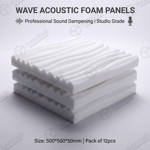 Paneles de Espuma Acústica de Alta Densidad, Autoadhesivos, Impermeables, Ecológicos, Diseño Moderno <span class=keywords><strong>para</strong></span> Sala de Estar, Hotel, Apartamento - Product Image 5