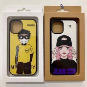 Petit MOQ, étui de téléphone personnalisé, emballage d'étui de téléphone portable tendance et bon marché avec feuille d'or et impression évanescente - Product Image 3