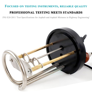 Aparelho Automático de Ponto de Amolecimento com Anel e Esfera, Equipamento de Aquecimento Laboratorial para Teste de Asfalto - Product Image 5