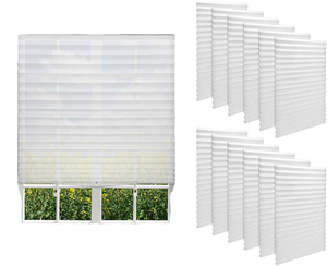 Abat-jour cellulaire sans fil de taille personnalisée stores plissés filtrant la lumière pour bureau hôtel - Product Image 2