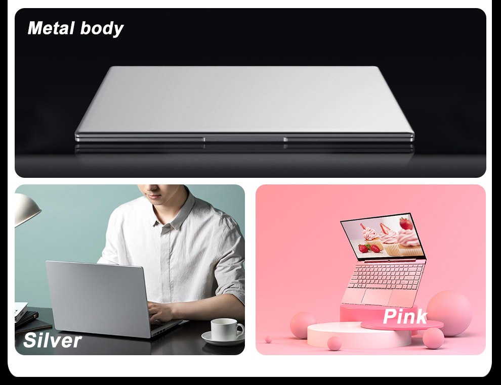 14inch Quad core N5095 Up to 2.9GHz DDR4 12GB IPS Alloy Design Win 10 64bit Cheapest students Education oem computer Laptops