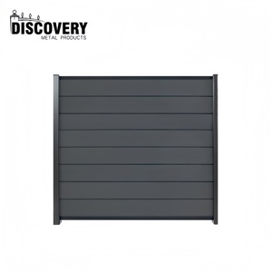 <span class=keywords><strong>Barandilla</strong></span> Horizontal Moderna de WPC, Fácil de Instalar, Balaustrada de Madera y Plástico, Antidecoloración, <span class=keywords><strong>Barandilla</strong></span> de Seguridad para Terraza y Jardín - Product Image 6