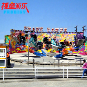 Juegos de Carnaval Parque de atracciones Funfair Rides 360 <span class=keywords><strong>Swing</strong></span> Crazy Dance Break Dance en venta - Product Image 1