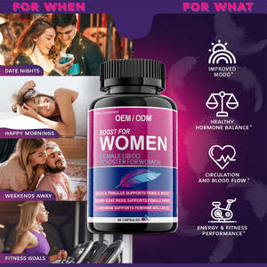 Capsule de stimulation de la libido féminine à action rapide, suppléments de racine de maca, de tribulus terrestris et de ginseng, capsule de désir pour femmes - Product Image 4