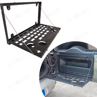 Mesa plegable de portón trasero de aleación de aluminio con diseño plomado JP16 ODM para Land Rover Defender 2020 + plataforma multifuncional para portón trasero
