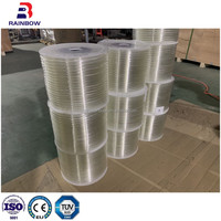 Tuyau pneumatique transparent en PU 6-14 mm, service d'extrusion et de découpe, pression 1 MPa, -30°C à 70°C pour systèmes d'air