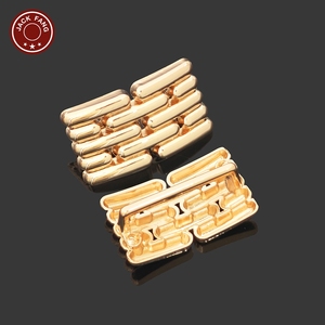 อุปกรณ์ตกแต่งชุดว่ายน้ำบิกินี่ รูปทรงไม่สม่ำเสมอ หัวเข็มขัดโลหะรูปเปลือกหอยสำหรับผู้หญิง ตกแต่งชุดเดรสเปลือกหอย หัวเข็มขัดชุดว่ายน้ำ - Product Image 6