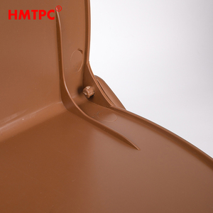 Poubelle en plastique marron de <span class=keywords><strong>50</strong></span> <span class=keywords><strong>litres</strong></span>, style américain simple, économique, pour restaurant de rue - Product Image 6