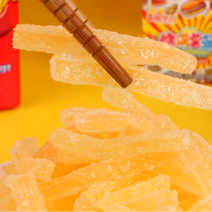 Deliziosi Caramelle Gommose a Forma di Patatine Fritte con Gusto Fruttato, Ripiene di Marmellata e Gelatina - Product Image 4