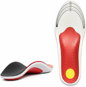 Semelles intérieures sportives en mousse à mémoire de forme PU et EVA pour hommes et femmes, inserts confortables pour chaussures de travail avec absorption des chocs, adaptées aux diabétiques - Product Image 1