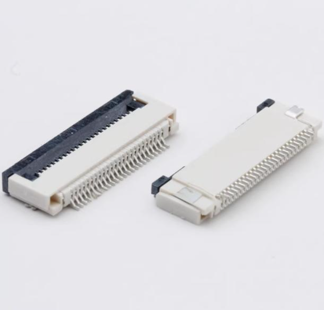 FPC/FFC Connector with 0.3MM Pitch, 0310 Flip-type Bottom-mounted Flexible Cable Socket, Height 1.0MM, 9-13-51P