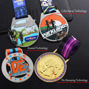 Médailles de récompense en gros Logo personnalisé lettre émail compétition Sport médaille 3D Ballet danse patinage gymnastique rythmique médailles - Product Image 2