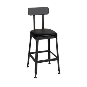 Tabouret <span class=keywords><strong>de</strong></span> <span class=keywords><strong>bar</strong></span> en métal avec siège en cuir PU SM-1065K3P, <span class=keywords><strong>chaise</strong></span> <span class=keywords><strong>de</strong></span> <span class=keywords><strong>bar</strong></span> moderne, hauteur <span class=keywords><strong>de</strong></span> siège 63 cm, pour cuisine et <span class=keywords><strong>bar</strong></span> - Product Image 3