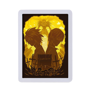 Boîte à lumière en papier découpé, décoration périphérique de maison, lampe de chambre à coucher, cadeau, <span class=keywords><strong>Note</strong></span> de mort - Product Image 3