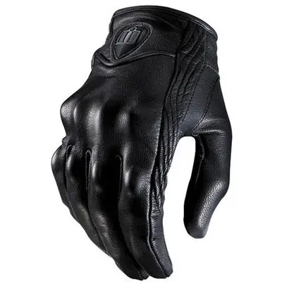 Touchscreen-Symbol Leder handschuhe Motorrad rennfahrer mit Motorrad handschuhen