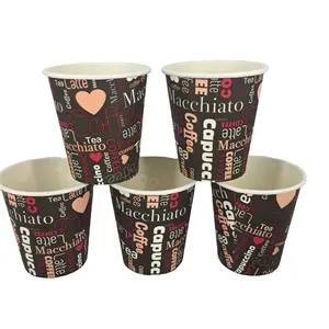 Paper Cup Suppliers Package Disposable Coffee Cup Heat Resistant Water Cup Fashion New Design