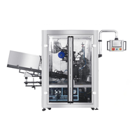 Machine d'étiquetage de roulement de papier de tambour automatique à grande vitesse moteur PLC d'entraînement électrique auto-adhésif pour tuyau de cartons de bouteilles