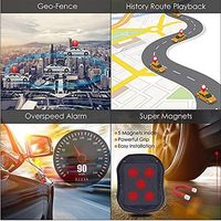 Traceur GPS de voiture Tkstar Tk905, magnétique, étanche IP65, positionnement en veille, application Android/SMS, suivi en temps réel, limite de distance, 4G