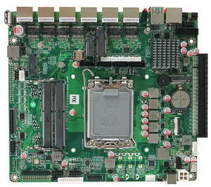 เมนบอร์ดอุตสาหกรรม B660 LGA1700 สำหรับไฟร์วอลล์ รองรับ Intel Core เจนเนอเรชั่น 12  พร้อมพอร์ต Intel i226 2 ช่อง  รองรับ 2.5G LAN และ DDR4 NVMe - Product Image 2