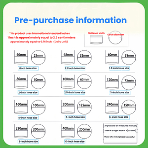 2025 OEM PVC 1英寸柔性软管聚乙烯定制尺寸厚黑色价格包装管卷雨水水管塑料管 - Product Image 6