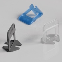 DINGYI Clips de nivellement de carreaux entretoise 3.0mm 1/8 "pour pierres en céramique 3-12mm outils d'installation de carreaux de haute qualité, 100 pièces