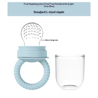 Sucette de protection pour bébé en silicone de qualité alimentaire, nouvelle mode, pour fruits et légumes, sans danger pour les morsures