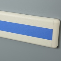 Protection murale Protections murales en vinyle pour hôpitaux Rails de protection muraux en plastique