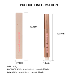 OEM&ODM Gloss à lèvres teinté hydratant de luxe, effet repulpant, brillance de haute qualité, teinte nourrissante, baume à lèvres super juteux - Product Image 6