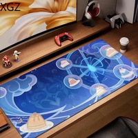 Genshin Impact Character Pattern Stylish Cool PC Gaming Mouse Mats Gamer Mats Teclado Pad Mat Laptop Office Carpet 900X400