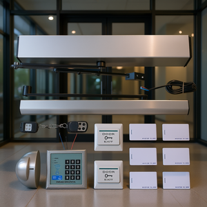 Abrepuertas Automático de Diseño Moderno, 110-240V, 50W, 22 Libras, Aleación de Aluminio, para Puertas - Product Image 2