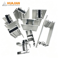 Nuevo Desarrollo de Perfil de Ventana de Aluminio 6063, Perfil Extruido para Ventanas Residenciales, Proyecto OEM