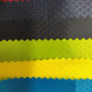 RTS Wholesale Diamond Ripstop Outdoor <strong>Fabric</strong> Waterproof Backpack <strong>Fabric</strong> Free Sample 210T Pu Coated <strong>Nylon</strong> <strong>Fabric</strong> - Product Image 4