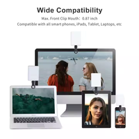 Shingel Min téléphone intelligent caméra Photo Selfie LED lumière de remplissage lampe de paume en direct maquillage réunion lumière vidéo