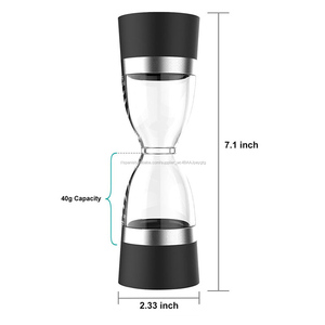 <span class=keywords><strong>Reloj</strong></span> de arena de cerámica de forma core pimienta manual sal y pimienta molinos seco/especias/indio especias - Product Image 2