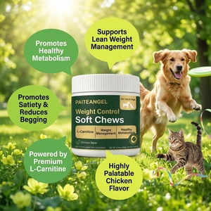 Suplemento Masticable Suave para Control de Peso de Mascotas al por Mayor OEM con L-Carnitina para Perros y Gatos, Apoyo al Metabolismo, Etiqueta Privada Personalizada - Product Image 1
