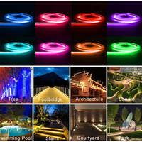 Pixel 100m wachsen Rgbic Lichter Neonlicht Rgbw Großhandel 3mm TV Hintergrund beleuchtung Orgenal Cob Led Strip