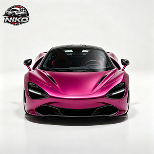 Film NIKO 5D en fibre de carbone transparente, couleur PPF, 1,52*16M, TPU brillant auto-réparateur, film de protection de peinture haute brillance - Product Image 1