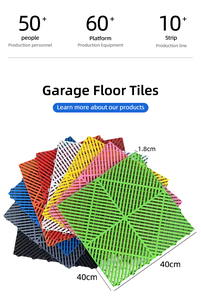 Nouveau modèle de revêtement de sol en vinyle moderne à emboîtement, anti-rayures, avec drainage, antidérapant, pour <span class=keywords><strong>garage</strong></span>/atelier/entrepôt - Product Image 4