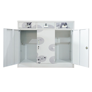 Lockable Adjustable Industrial Modern Steel <b>Storage</b> 3 Drawers File Cabinet Commercial Home Office <b>Workshop</b> Use - Product Image 3
