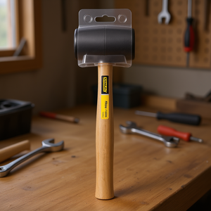 Martillo de goma Stanley de 450g (16oz) con mango de madera - Product Image 3