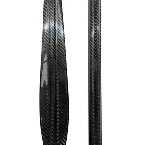 1000 1100 1200 100% 3k twill glossy carbon fiber , cuttlefish tube , 70mm width for fishing in stock