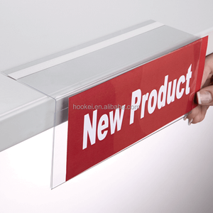 Échantillon Gratuit : Présentoir Publicitaire en Acrylique pour Étagères de Supermarché - Product Image 6