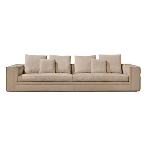 Juego de Sofás Babylon Rectos de Tres Plazas para Sala de Estar, Estilo Italiano, Tapizados con Relleno de Espuma - Product Image 5
