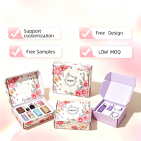 Boîtes d'expédition pliables en carton ondulé imprimées sur mesure, emballage d'expédition de luxe pour parfums, produits de beauté, cosmétiques, vêtements