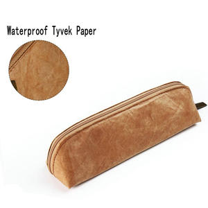 Bolsa de papel Tyvek impermeable para bolígrafo, rotulador, organizador de papelería con cierre de cremallera, estuche de propósito especial de estilo Simple - Product Image 5